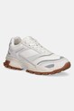 Armani Exchange sneakers piele întoarsă alb XUX246.XV916.00894