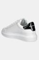 Boty Kožené sneakers boty Karl Lagerfeld KAPRI MENS KL52538K.011 bílá