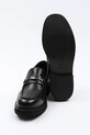 Usnjeni mokasini Karl Lagerfeld KINGSTON KL12215.000 črna