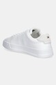 Obuwie Tommy Hilfiger sneakersy skórzane TH COURT LTH DETAIL ESS FM0FM05367 biały