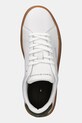 Tommy Hilfiger sneakersy skórzane TH COURT LTH DETAIL ESS biały FM0FM05367