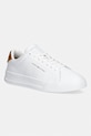 Tommy Hilfiger TH COURT LTH DETAIL ESS мъжки маратонки от кожа бял FM0FM05367