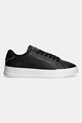 Kožené sneakers boty Tommy Hilfiger TH COURT LTH DETAIL ESS FM0FM05367 černá SS25
