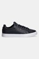 Kožené tenisky Tommy Hilfiger ICON COURT LTH FLAG ESS FM0FM05317 tmavomodrá SS25