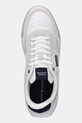 Δερμάτινα αθλητικά παπούτσια Tommy Hilfiger RETRO RUNNER MIX RWB λευκό FM0FM05371