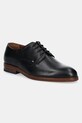 Tommy Hilfiger półbuty skórzane HILFIGER THUNIT LEATHER SHOE eleganckie czarny FM0FM05472