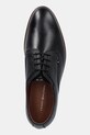 Шкіряні туфлі Tommy Hilfiger HILFIGER THUNIT LEATHER SHOE чорний FM0FM05472