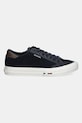 Semišové tenisky Tommy Hilfiger TH HI VULC STREET LOW SUEDE RWB FM0FM05458 tmavomodrá SS25