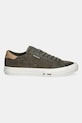 Tenisice od brušene kože Tommy Hilfiger TH HI VULC STREET LOW SUEDE RWB FM0FM05458 zelena SS25