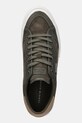 Semišové tenisky Tommy Hilfiger TH HI VULC STREET LOW SUEDE RWB zelená FM0FM05458