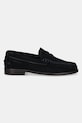 Замшеві мокасини Tommy Hilfiger CLASSIC HILFIGER SUEDE LOAFER FM0FM05363 темно-синій SS25