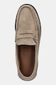 Tommy Hilfiger mocasini din piele intoarsa CLASSIC HILFIGER SUEDE LOAFER bej FM0FM05363