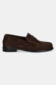 Замшевые мокасины Tommy Hilfiger CLASSIC HILFIGER SUEDE LOAFER FM0FM05363 коричневый SS25