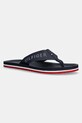 Žabky Tommy Hilfiger COMFORT HILFIGER BEACH SANDAL námořnická modř FM0FM05341