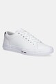 Tommy Hilfiger bőr sportcipő TH HI VULC STREET LOW RWB LTH alacsony fehér FM0FM05312