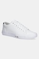 Кожаные кроссовки Tommy Hilfiger TH HI VULC STREET LOW RWB LTH низкая белый FM0FM05312