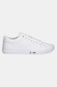 Шкіряні кросівки Tommy Hilfiger TH HI VULC STREET LOW RWB LTH FM0FM05312 білий SS25