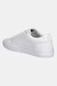 Обувки Кожени маратонки Tommy Hilfiger TH HI VULC STREET LOW RWB LTH FM0FM05312 бял