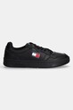 Кожаные кроссовки Tommy Jeans TJM CUPSOLE LEATHER ESS EM0EM01443 чёрный SS25