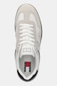 Tommy Jeans sneakers din piele THE GREENWICH LEATHER alb EM0EM01524