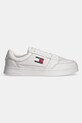 Tommy Jeans sneakersy skórzane TJM THE GREENWICH NEW ESS EM0EM01574 biały SS25