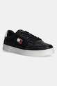 Tommy Jeans sneakersy skórzane TJM THE GREENWICH NEW ESS niska czarny EM0EM01574