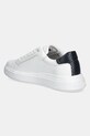 Obuv Tenisky Calvin Klein LOW TOP LACE UP WOVEN HM0HM01659 biela