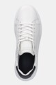 Tenisky Calvin Klein LOW TOP LACE UP WOVEN biela HM0HM01659
