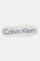 Tenisky Calvin Klein LOW TOP LACE UP WOVEN HM0HM01659 biela