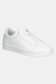 Kožené tenisky Calvin Klein LOW TOP LACE UP WOVEN nízky biela HM0HM01767