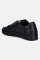 Obuv Kožené tenisky Calvin Klein LOW TOP LACE UP WOVEN HM0HM01767 čierna