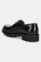 Обувь Кожаные мокасины Calvin Klein MOCCASIN W/ BAND HM0HM01833 чёрный