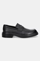 Δερμάτινα μοκασίνια Calvin Klein MOCCASIN CDR HM0HM01774 μαύρο SS25