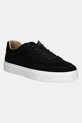 Calvin Klein sneakersy zamszowe LACE UP SUEDE niska czarny HM0HM01792