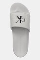 Calvin Klein Jeans ciabatte slide SLIDE MONOGRAM grigio YM0YM01271