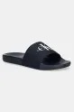 Calvin Klein Jeans klapki SLIDE MONOGRAM granatowy YM0YM01271