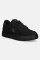 Calvin Klein Jeans sneakersy nubukowe CLASSIC CUPSOLE WAVE MG CS nubuk czarny YM0YM01256