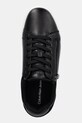 Кожаные кроссовки Calvin Klein Jeans CLASSIC CUPSOLE ZIP LOW IN чёрный YM0YM01254