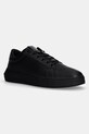 Calvin Klein Jeans sneakersy skórzane CHUNKY CUPSOLE LOW OHB niska czarny YM0YM01159