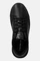 Calvin Klein Jeans sneakersy skórzane CHUNKY CUPSOLE LOW OHB czarny YM0YM01159
