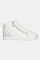 Kožené tenisky Calvin Klein Jeans CLASSIC CUPSOLE ZIP MID IN YM0YM01156 biela SS25