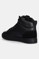 Scarpe Calvin Klein Jeans sneakers in pelle CLASSIC CUPSOLE ZIP MID IN YM0YM01156 nero