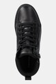 Calvin Klein Jeans sneakers in pelle CLASSIC CUPSOLE ZIP MID IN nero YM0YM01156