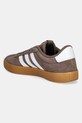Obuwie adidas sneakersy nubukowe Vl Court JP7536 brązowy
