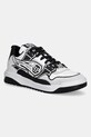 Philipp Plein sneakersy skórzane Lo-Top Hexagon skóra zamszowa biały MSC4017.PLE010N.0102