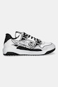 Philipp Plein sneakersy skórzane Lo-Top Hexagon MSC4017.PLE010N.0102 biały SS25