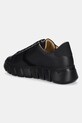 Obuwie Philipp Plein sneakersy skórzane Nappa Lo-Top Hexagon USC0698.PLE075N.0202 czarny