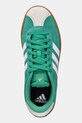 Semišové tenisky adidas VL Court 3.0 zelená JP5285