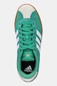 adidas sneakersy zamszowe VL Court 3.0 zielony JP5285