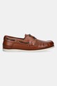 Кожаные мокасины Tommy Hilfiger TH BOAT SHOE CORE LTH FM0FM05569 коричневый SS25